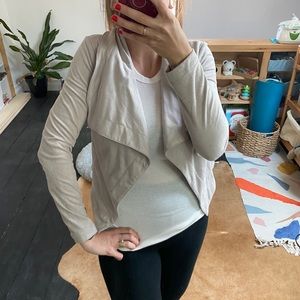 ⭐️BOGO50 ⭐️ Suede Draped Blazer S
